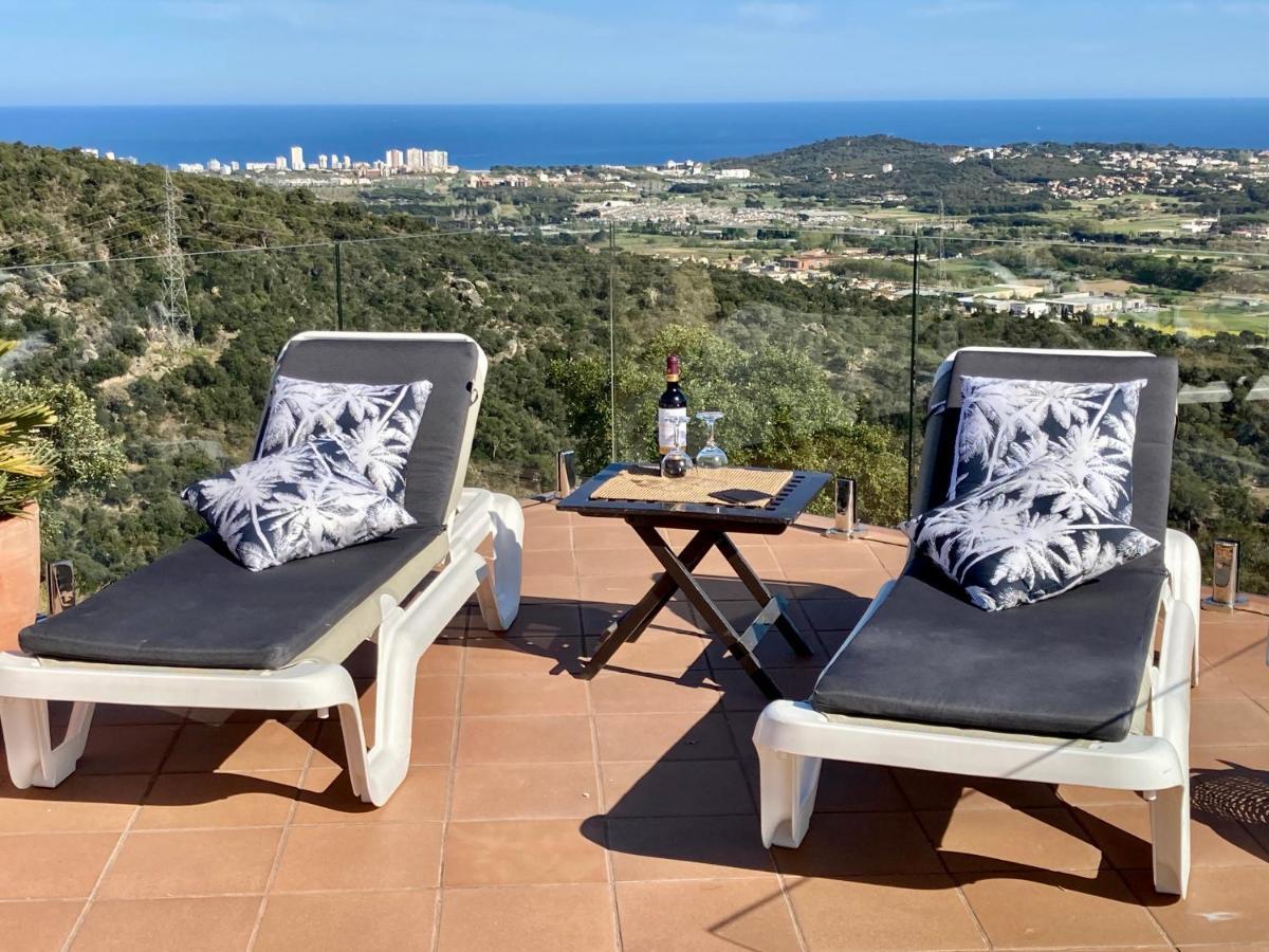 Villa Gardenia Mit Pool Und Traumhaftem Meerblick Santa Cristina d'Aro Exterior photo