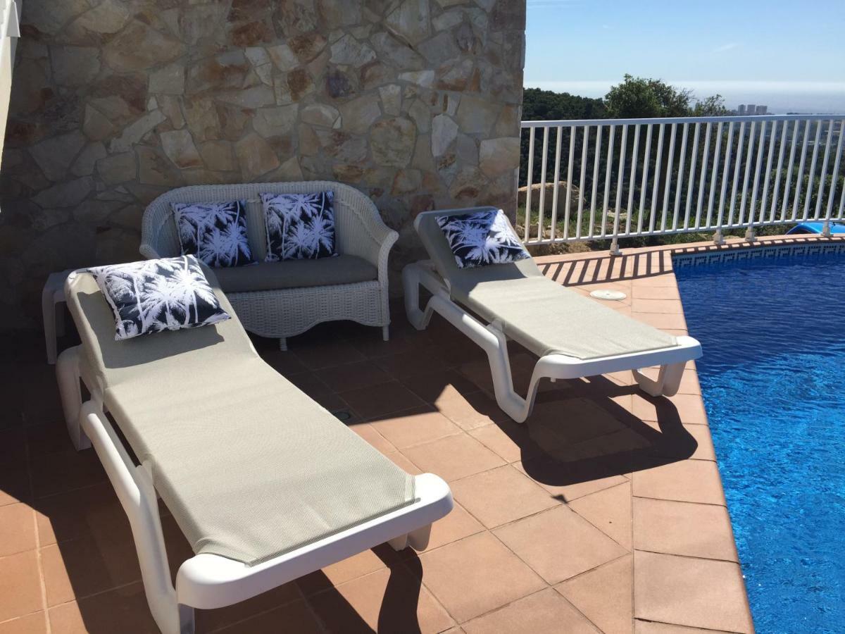 Villa Gardenia Mit Pool Und Traumhaftem Meerblick Santa Cristina d'Aro Exterior photo